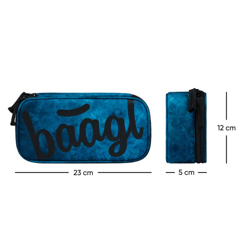 BAAGL Školský peračník etui Ocean 3