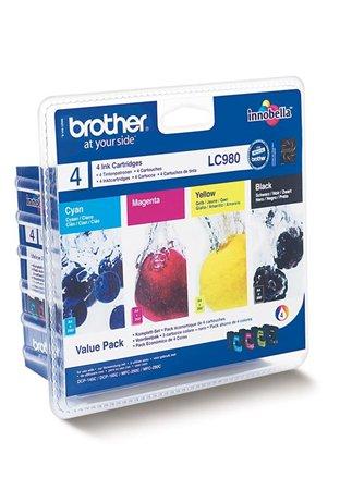 BROTHER Multipack "DCP 145C/165C/MFC 250C", ( b+c+m+y )