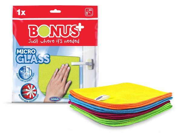 . Utierka na čistenie okien, s mikrovláknom, "Bonus Premium Line" 1
