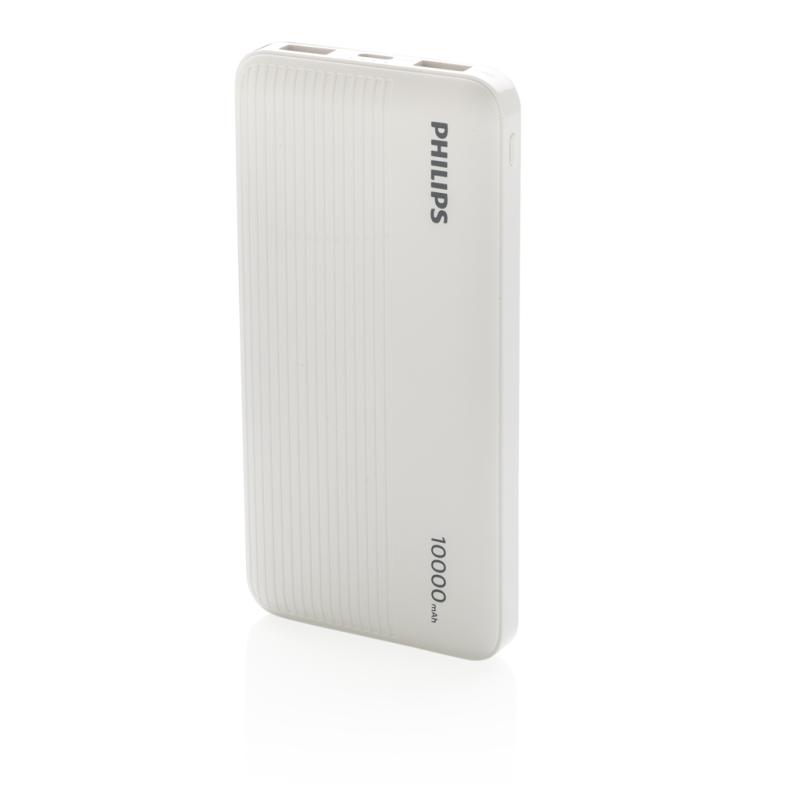 Slim powerbanka 10 000 mAh Philips biela 2