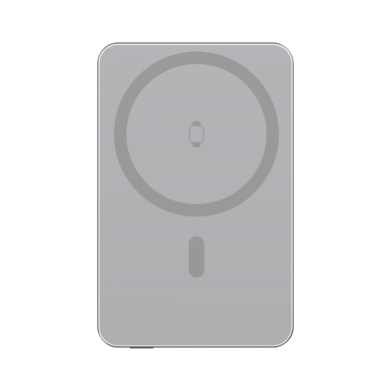 Urban Vitamin Marin 5000 mAh magnet. 15 W bezd. powerbanka strieborná 10