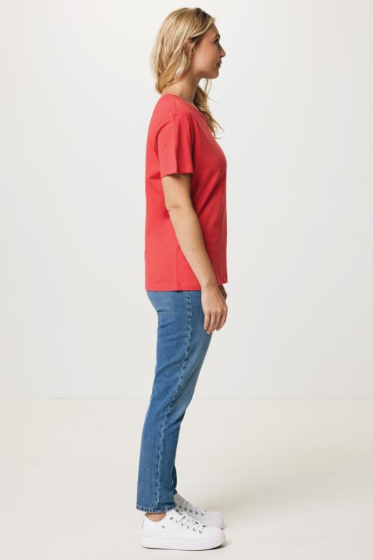 Dámske tričko IQONIQ Yala z recykl. bavlny luscious red S 7