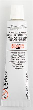 ICO Tempera, ježko, biela, 16 ml 2