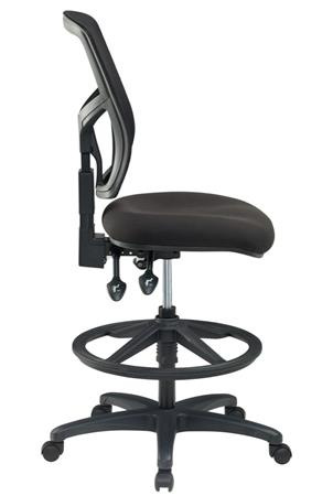 Kancelárska stolička, čierna, MAYAH "Matrix Mesh 2" 3