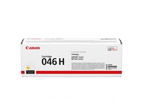 CRG-046HY toner, veľkokapacitný, k tlačiarni LBP654, CANON, žltý, 5k 1