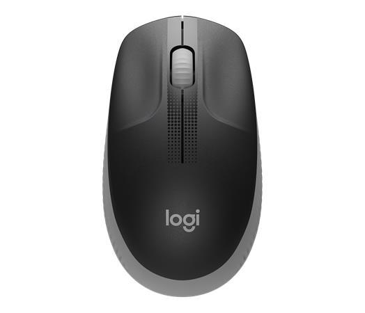 Myš, bezdrôtová, optická, USB, LOGITECH, "M190", sivá 1