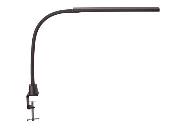 Stolová lampa, LED, stmievateľná, s uchytením, MAUL "Pirro", čierna 1