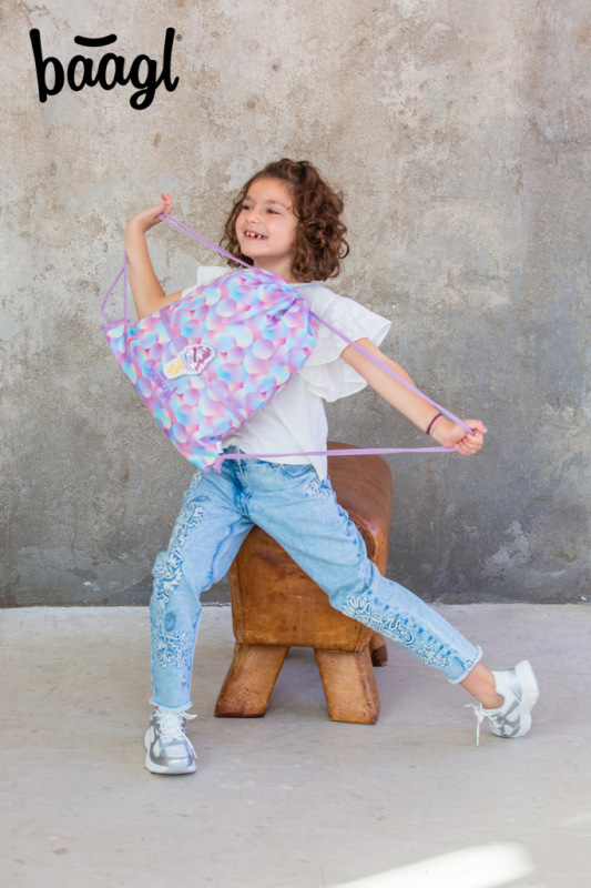 BAAGL SADA 5 Ergo Candy: aktovka, peračník, vrecko, zástera, peňaženka 12