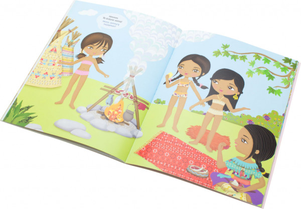 Šaty pre APONI – Kniha samolepiek 4