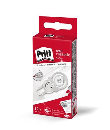 Náplň do korekčného rolleru, 4,2 mm x 12 m, HENKEL "Pritt Refill" 2