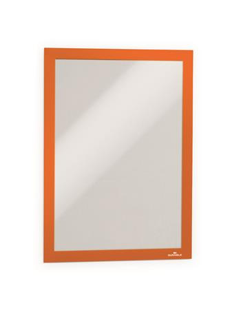 Informačný panel, A4, samolepiaca zadná strana, DURABLE "DURAFRAME®", oranžový 1