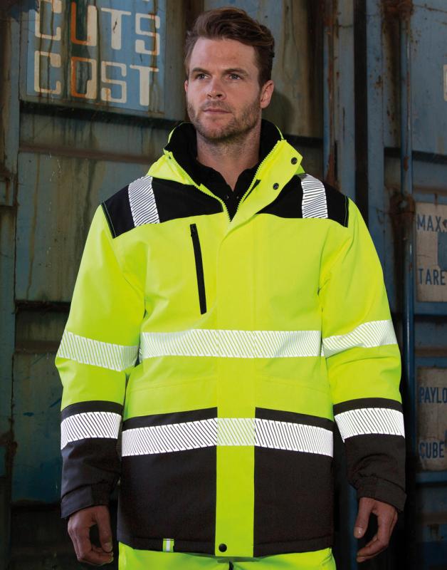 Bunda Waterproof Softshell Safety Coat