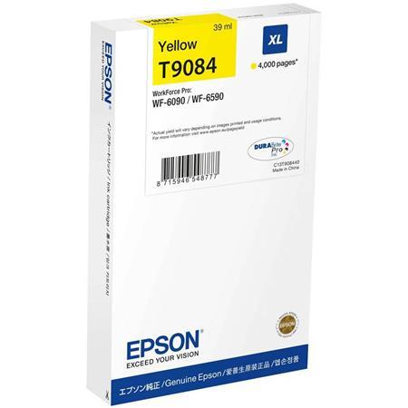 T908440 Náplň pre Workforce Pro WF-6090, WF-6590 tlačiarne, EPSON, žltá, 4k 1
