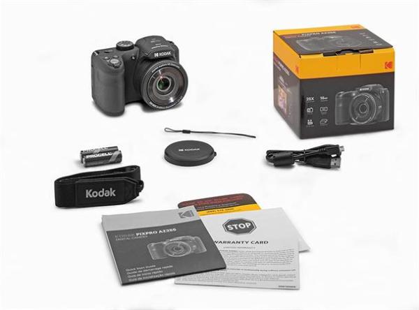 Fotoaparát, digitálny, KODAK "Pixpro AZ255", čierna 6