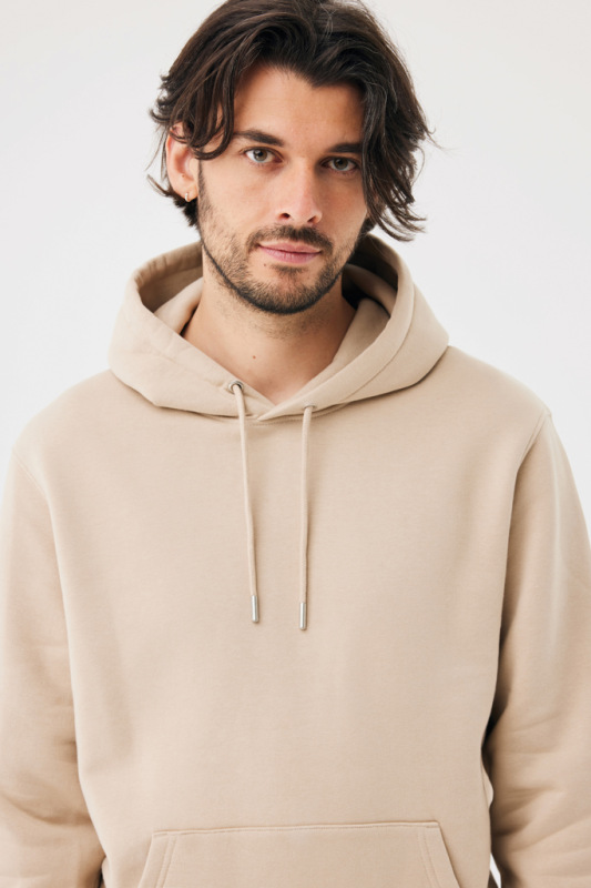IQONIQ Joshua Unisex mikina s kapucňou z rec. bavlny desert XXXL 9