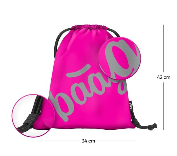 BAAGL Vrecko Skate Pink 1