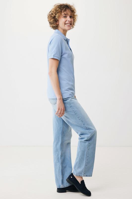 Polo tričko IQONIQ Yosemite z recykl. bavlny sky blue XXXL 12