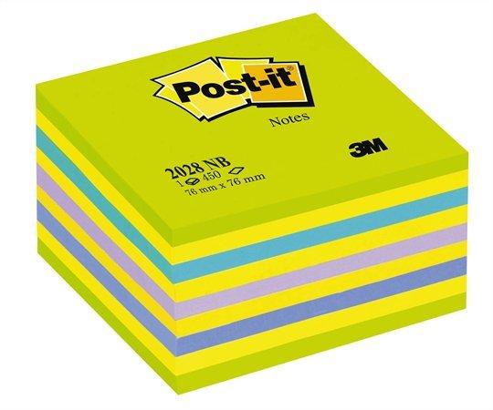 Samolepiaci bloček, 76x76 mm, 450 listov, 3M POSTIT, lollipop zelený 1