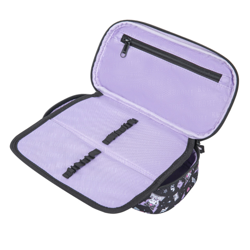 BAAGL Školský peračník etui Kuromi Black GRS 2