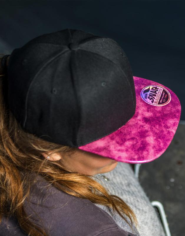 Šiltovka Bronx Glitter Flat Peak Snapbac