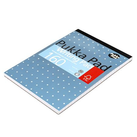 Poznámkový zošit, A5, linajkový, 80 listov, PUKKA PAD "Metallic Writing Book", mix 2