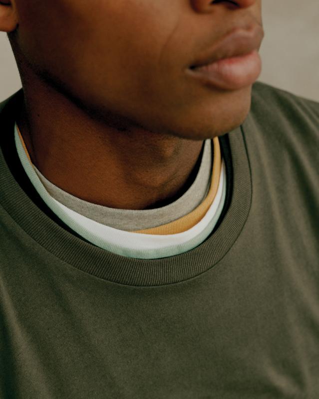 Ľahké tričko IQONIQ Sierra z recykl. bavlny khaki XXXL 4