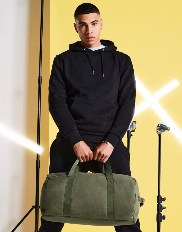 Taška Vintage Canvas Barrel 1