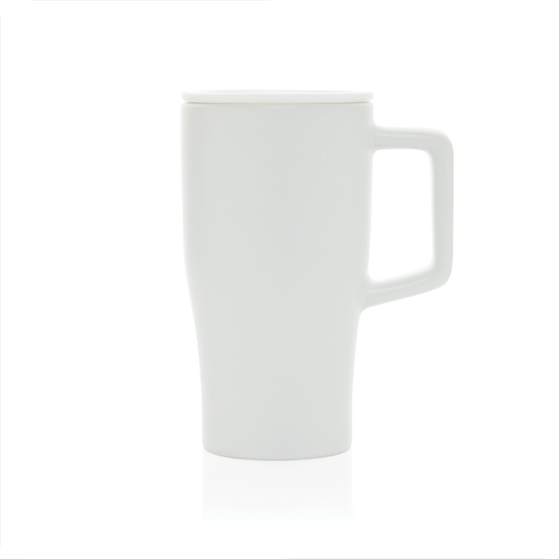 Keramický luxusný hrnček Quencher 490 ml biela 4