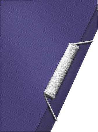Doska s gumičkou, PP, A4, LEITZ "Style", titánovo modrá 4
