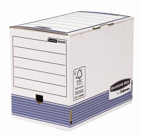 Archívny box, 200 mm, "BANKERS BOX® SYSTEM by FELLOWES®", modrý 1