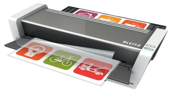 Laminovací stroj, A3, 80-250 mikron, LEITZ "iLAM Touch 2", biely-antracitový 2