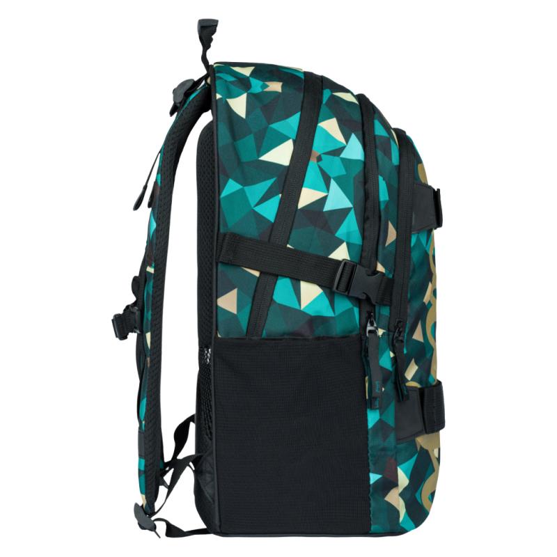 BAAGL Školský batoh Skate Polygon 2
