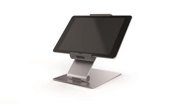 Držiak na tablet, stolový, DURABLE, strieborná 2