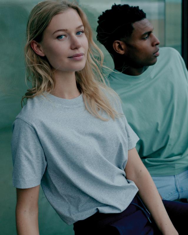 Ľahké tričko IQONIQ Sierra z recykl. bavlny light heather grey 4XL 18