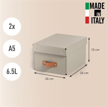 Úložný box, veľkosť S, LEITZ "Puro", pieskový 3