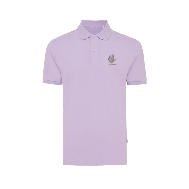 Polo tričko IQONIQ Yosemite z recykl. bavlny lavender XXL 3