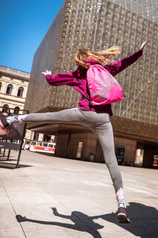 BAAGL Vrecko Skate Pink 5