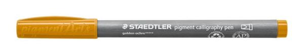 Kaligrafický popisovač, sada, 2 mm, STAEDTLER "Pigment 375", 12 rôznych farieb 6