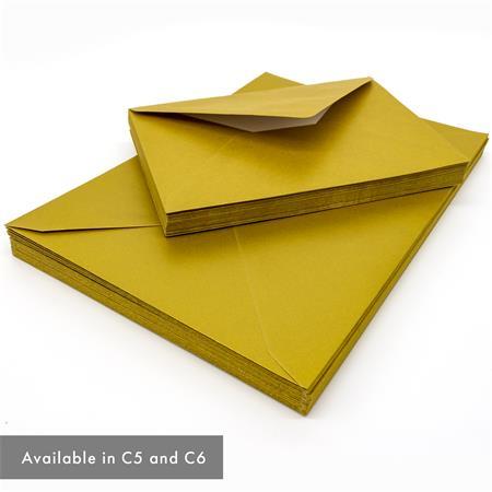 Obálka, C6, silikónová, PUKKA PAD "Gold", zlatá 3
