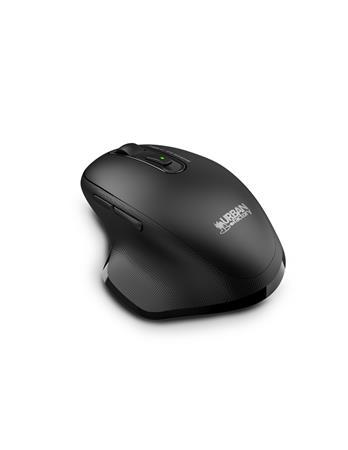 Myš, bezdrôtová, optická, nabíjateľná, USB+BT, URBAN FACTORY "Onlee Pro Dual", čierna 2