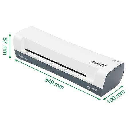 Laminovacia sada, A4, 80–125 mikrónov, LEITZ "iLam Home 4-in-1", biela 6
