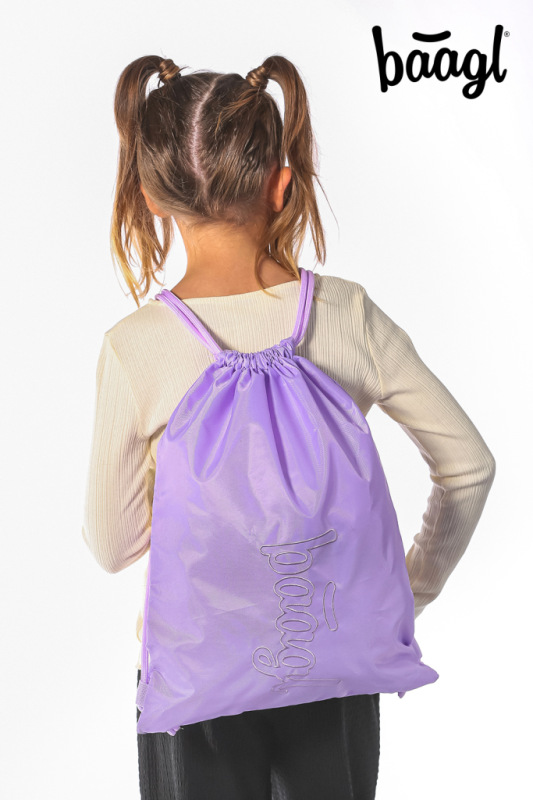 BAAGL SADA 5 Zippy Lavender: aktovka, peračník, vrecko, zástera, peňaženka 12