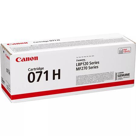 CRG-071H Laserový toner do i-Sensys LBP122dw, MF272dw tlačiarní, CANON, čierna, 2,5K 2