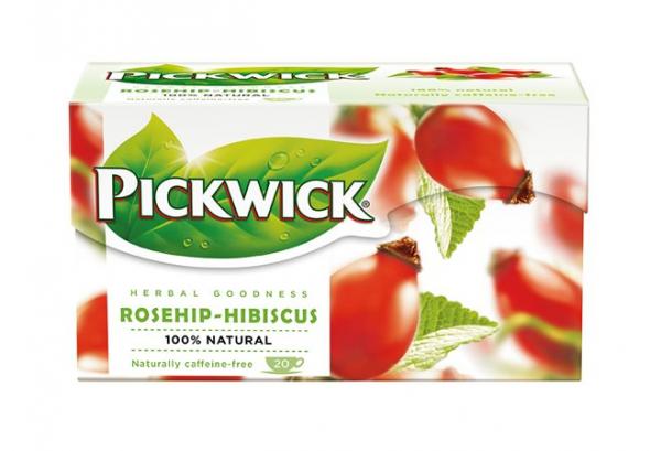 Šípkový čaj s ibištekom, 20x2,5 g, PICKWICK 1