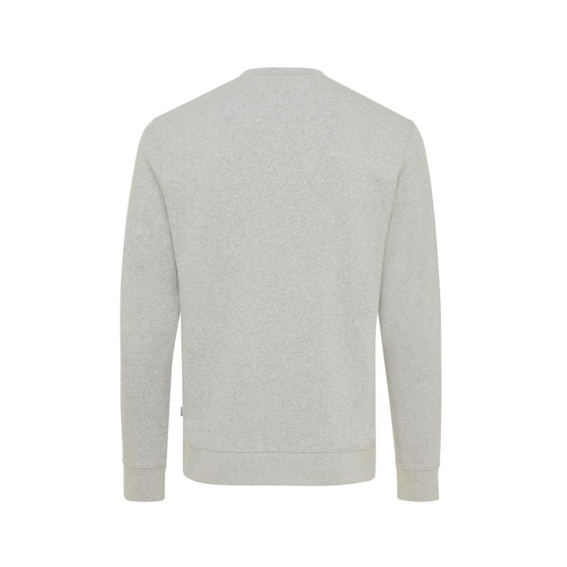 Nefarbená mikina IQONIQ Denali z recykl. bavlny heather grey S 2
