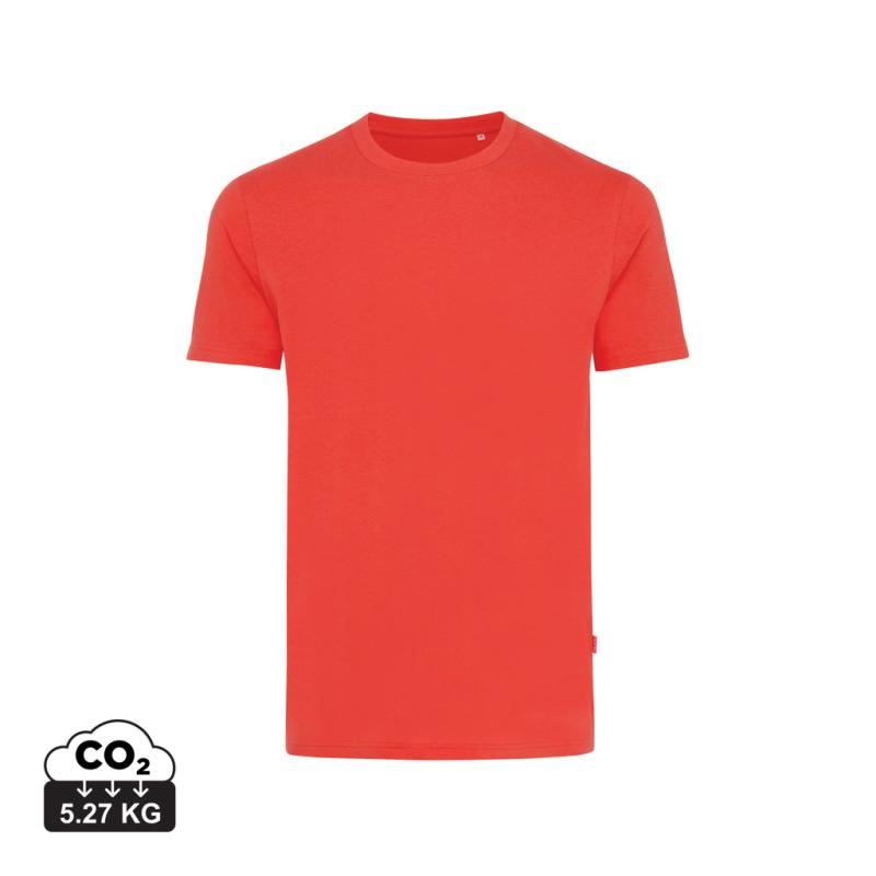 Tričko IQONIQ Bryce z recykl. bavlny luscious red S