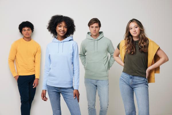 Mikina s kapucňou IQONIQ Jasper z recykl. bavlny ochre yellow XXL 5