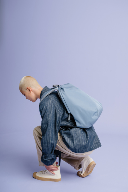 Nedobytný batoh Bobby Soft modrá 15