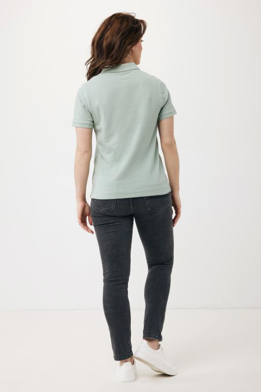 Polo tričko IQONIQ Yosemite z recykl. bavlny Iceberg green 5XL 7