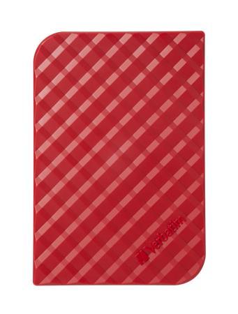 2,5" HDD (pevný disk), 1TB, USB 3.0, VERBATIM "Store n Go", červená 2